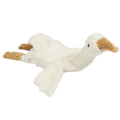 Peluche bio Bouillotte petite Oie blanche SENGER