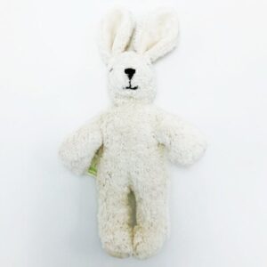 Peluche écologique Lapin blanc SENGER l www.little-home.fr Peluche Bio