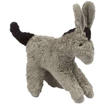 Peluche écologique petit âne gris SENGER l www.little-home.fr Peluche Bio