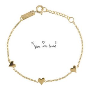 Bracelet Enfant You are loved for eternity - or LENNEBELLE PETITES