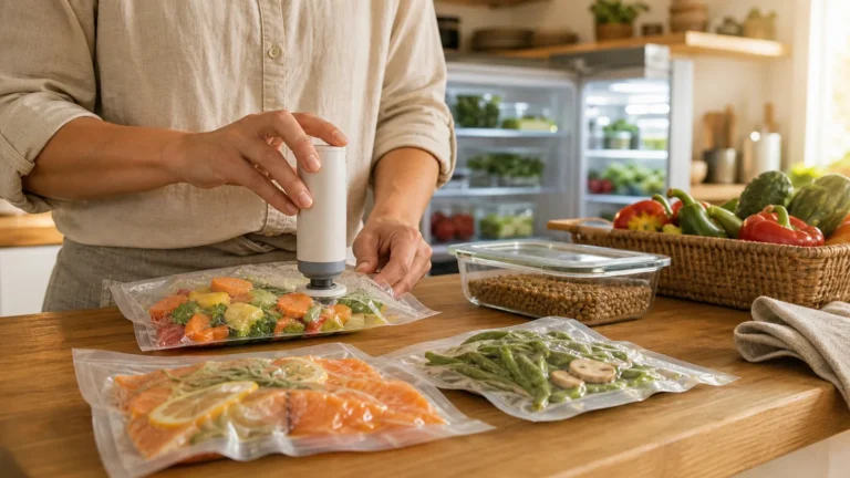 Cette petite machine sous vide portable vendue autour de 42 euros sur Amazon vise à limiter le gaspillage alimentaire sans encombrer la cuisine