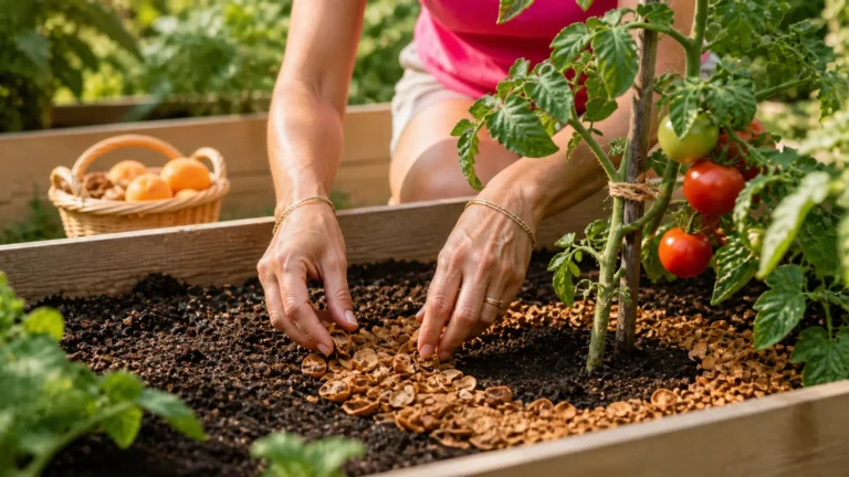 Les anciens concassaient les noyaux d&rsquo;abricots au pied des tomates pour bloquer les limaces et garder le sol humide pendant les fortes chaleurs d&rsquo;août