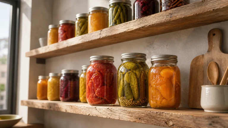Les bocaux de tomates et de pickles quittent l’obscurité des placards pour s’aligner sur le bois brut des cuisines urbaines en 2026